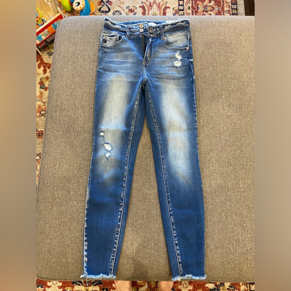 KanCan High Rise Ankle Skinny Jeans